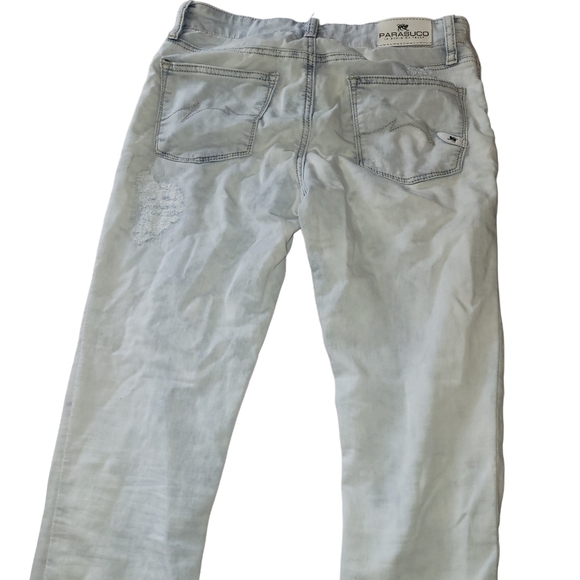 Parasuco Ice Wash Light Blue Jeans - Picture 5 of 7
